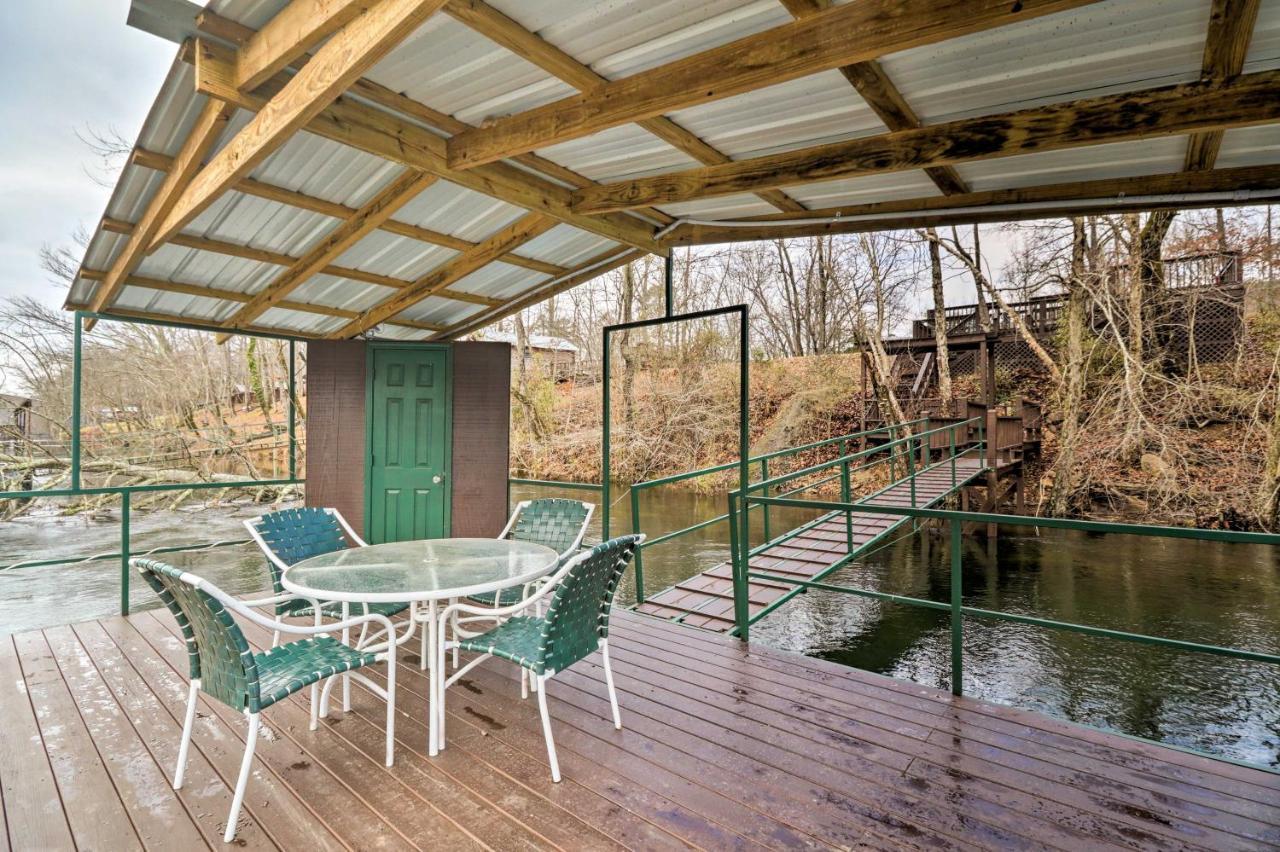 Cozy Heber Springs Cabin With Deck And Dock! Exterior foto